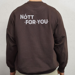 Sweatshirt oversize Nott For You ORIGINALS