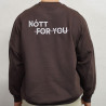 Sweatshirt oversize Nott For You ORIGINALS